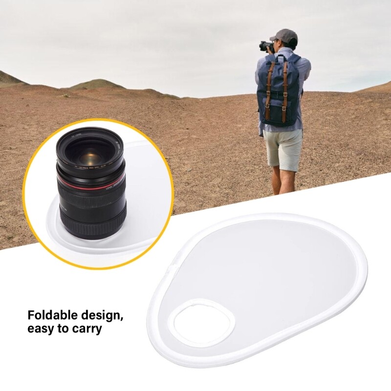 Camera Flashes Lens Diffuser White Soft Bag Reflective Photography Accessory