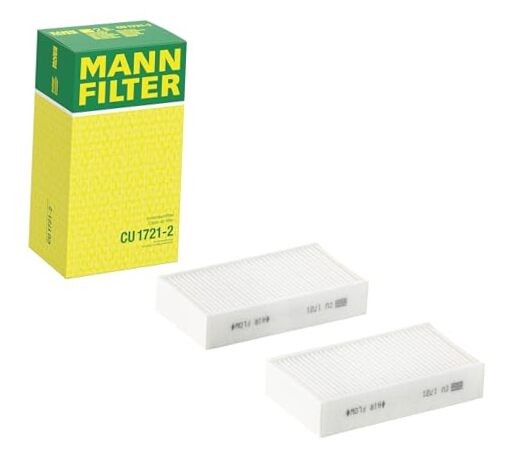 MANN-FILTER CU 1721-2 Cabin Air Filter - Particulate Filter