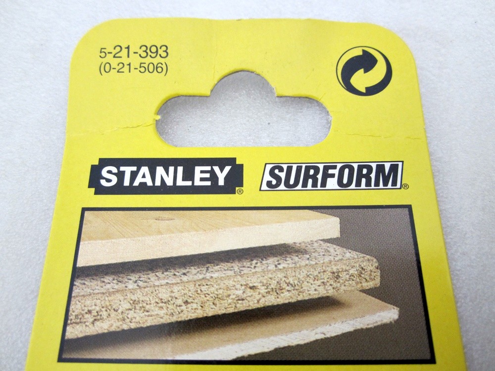 Vintage NOS Stanley SurForm Rasp Replacement Blade 21-393