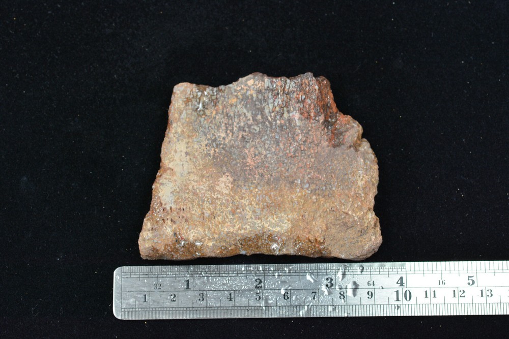 Pastel Blue Agatized Dinosaur Bone Slab Utah 95 grams