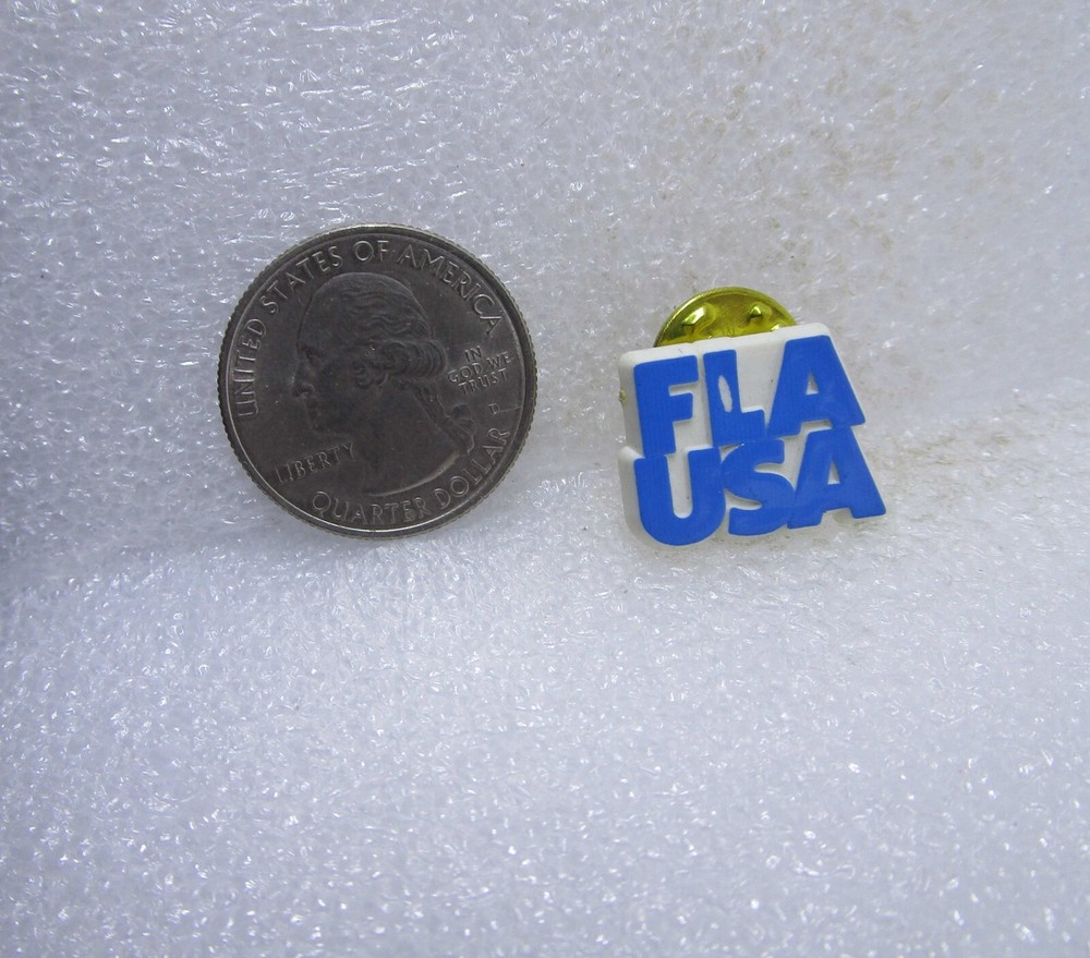 FLA USA Florida Plastic Pin