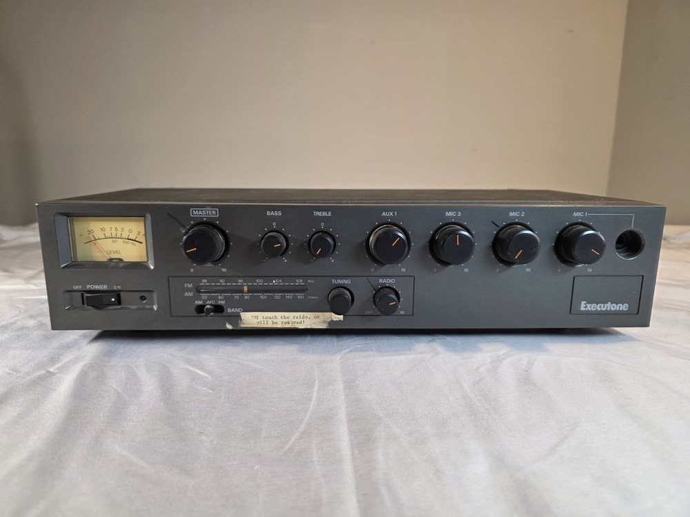 Executone AMPT 60. 60 WATT TUNER