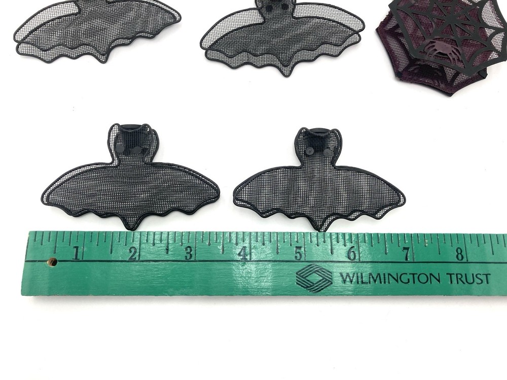 Halloween String Light Covers Only 10 Pc Wire Mesh Haunted House Monster Spider