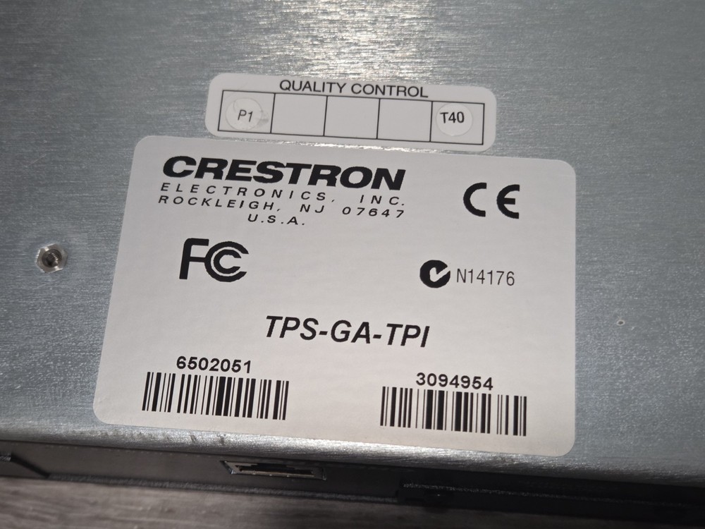 Crestron TPS-GA-TPI Touchpanel Interface Graphic Processor 24-Bit Free Shipping