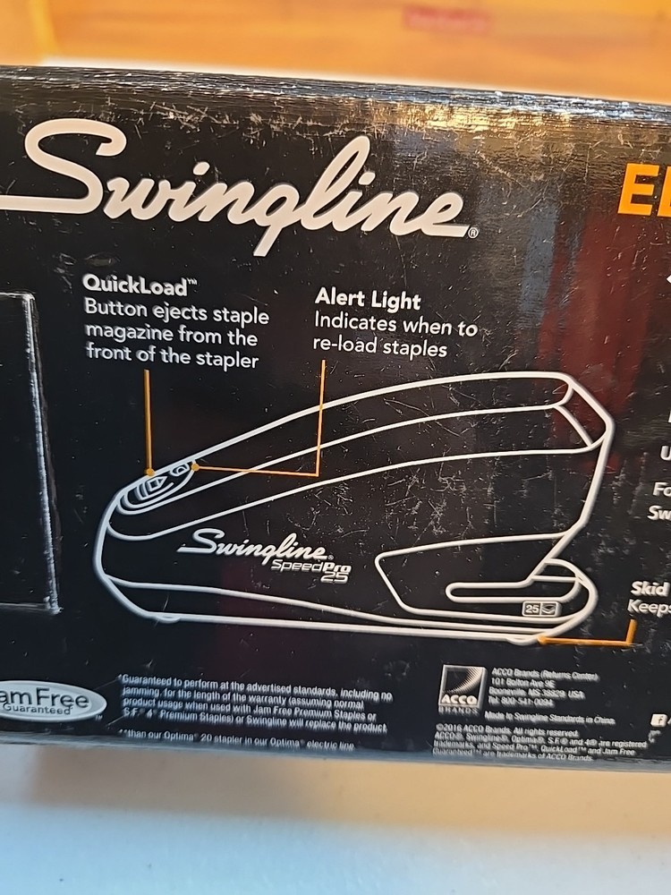Swingline Speed Pro 25 Electric Stapler; NOB