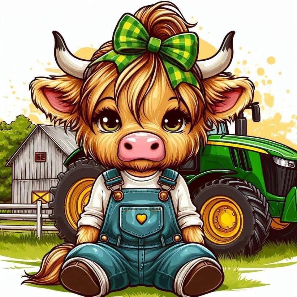 Handmade Coaster: Tractor Chic - Meet Charlene 👋🏽