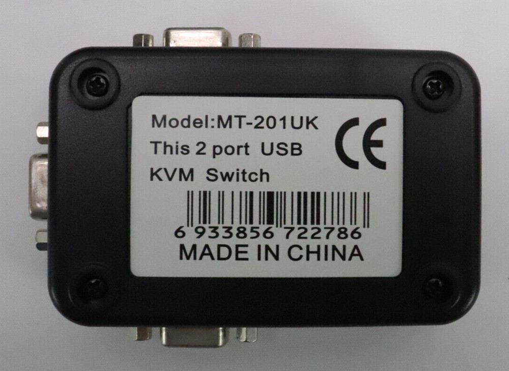 Manual USB2.0 2 Port KVM Switch Printer/Monitor Share KVM Computer Switcher