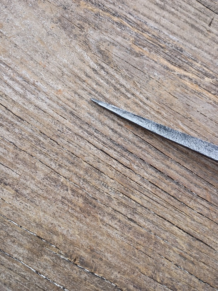 Vintage Small Mini Bill Hook No Handle Cracked Tang