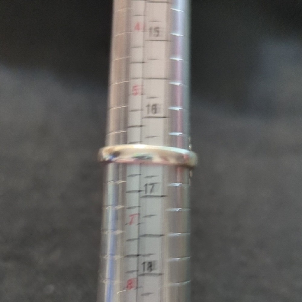 Silver Plated Brown Peanut Jasper Gemstone Rectangular Statement Ring - size 5-7