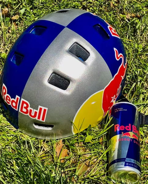 HANDMADE Redbull Helmet