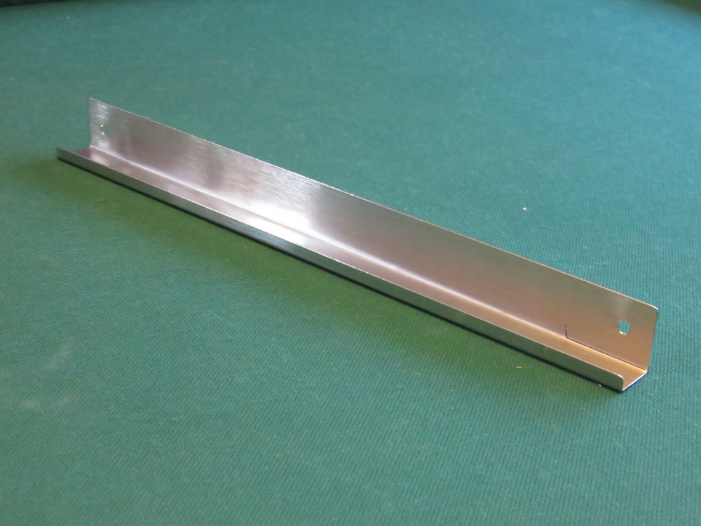 STAINLESS STEEL RECORD VINYL WALL MOUNT DISPLAY SHELF CUSTOM MADE