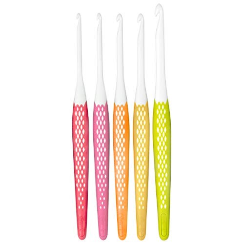 Ergonomics Crochet Small (E, G, 7, H, J) Hook Set