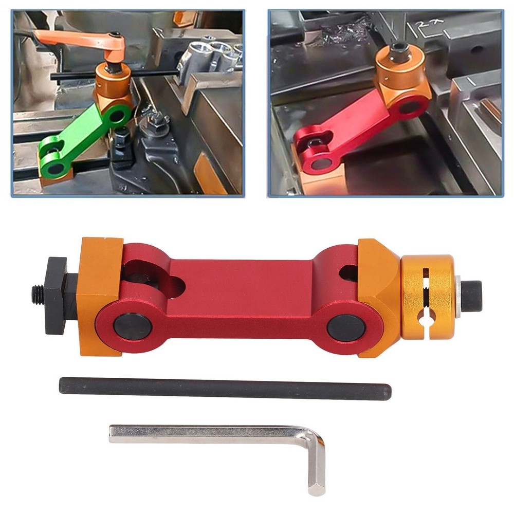 CNC Work Stop Locator Adjustable Vise Stop Limiter Mill Machine Workpiece