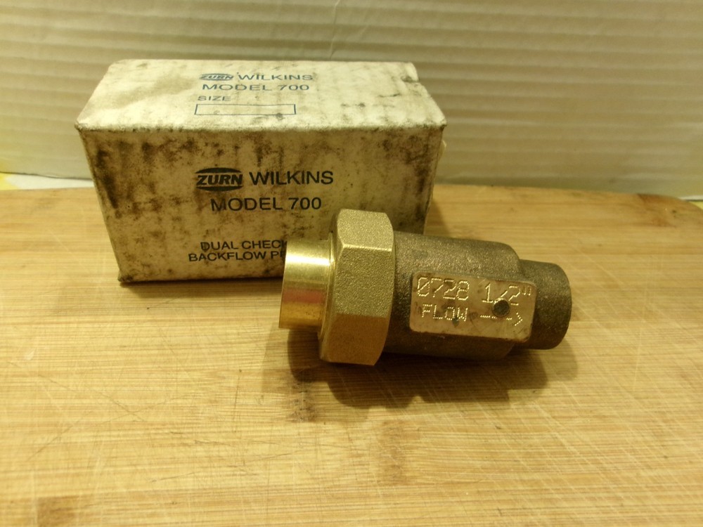 Wilkins Model 700 Dual Check Valve Check Value NOS