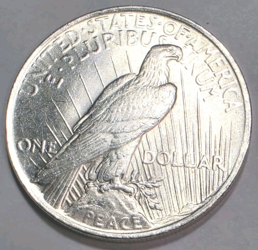 1922 peace dollar AU condition #123