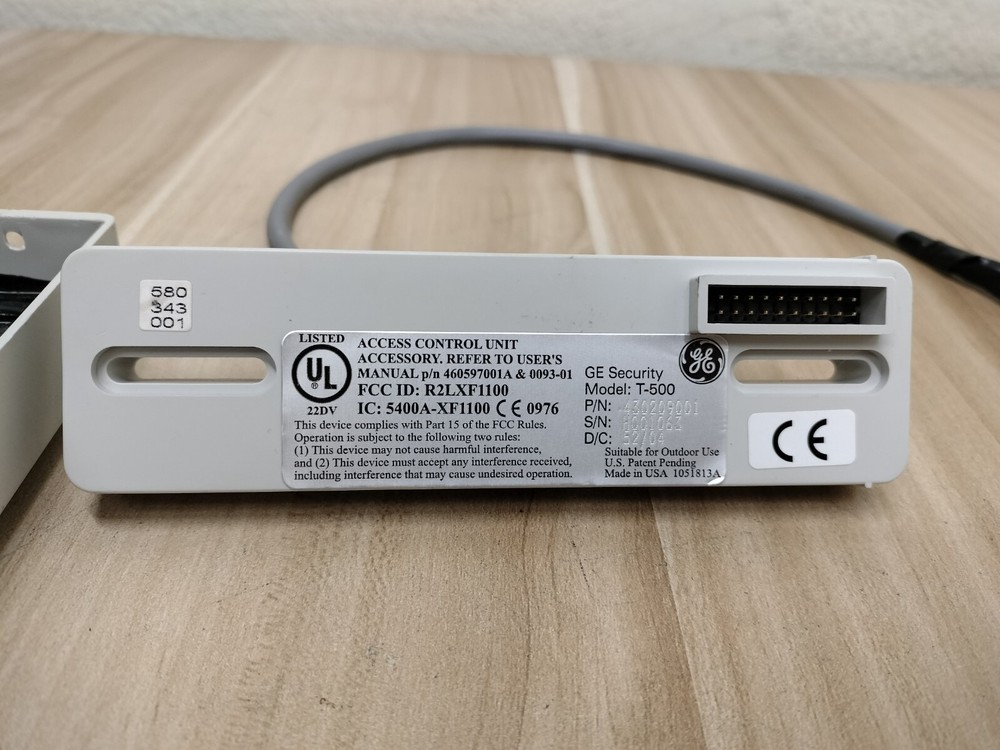 GE UTC Interlogix TW-500 Proximity Security Badge Access Card Reader