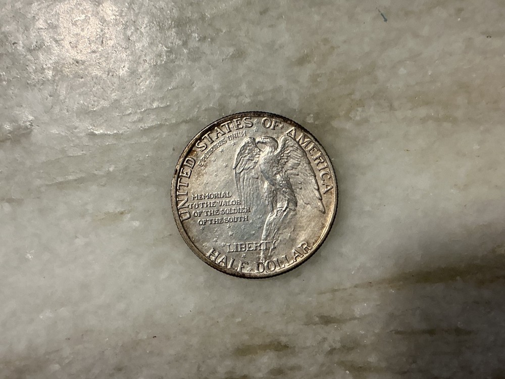 1925 Silver Stone Mountain Commemorative Half Dollar BU