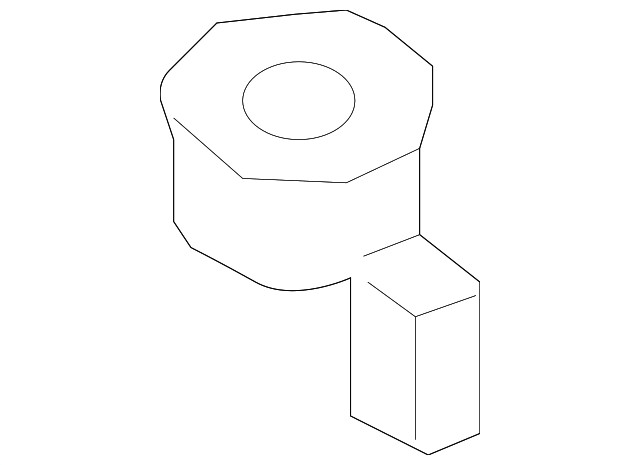 Genuine Audi Lighter Assembly Retainer 1J0-919-341-A