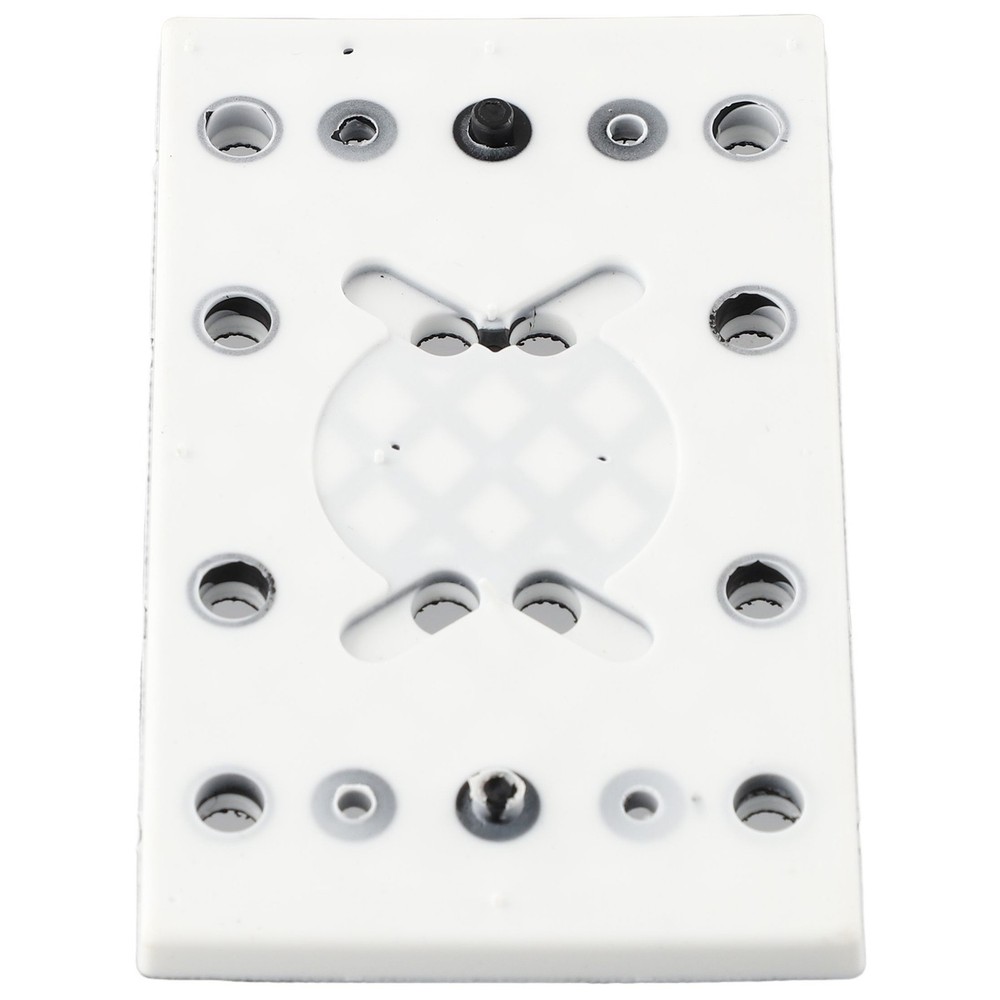 12-hole Sanding Pad Support Plate For-Festool RTS 400 REQ Replacement-Pad