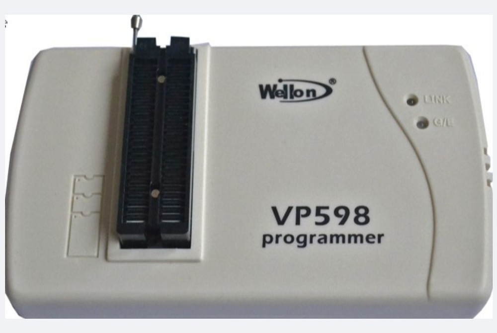 1pcs Wellon VP598 VP-598 EEprom Flash MCU Programmer USB