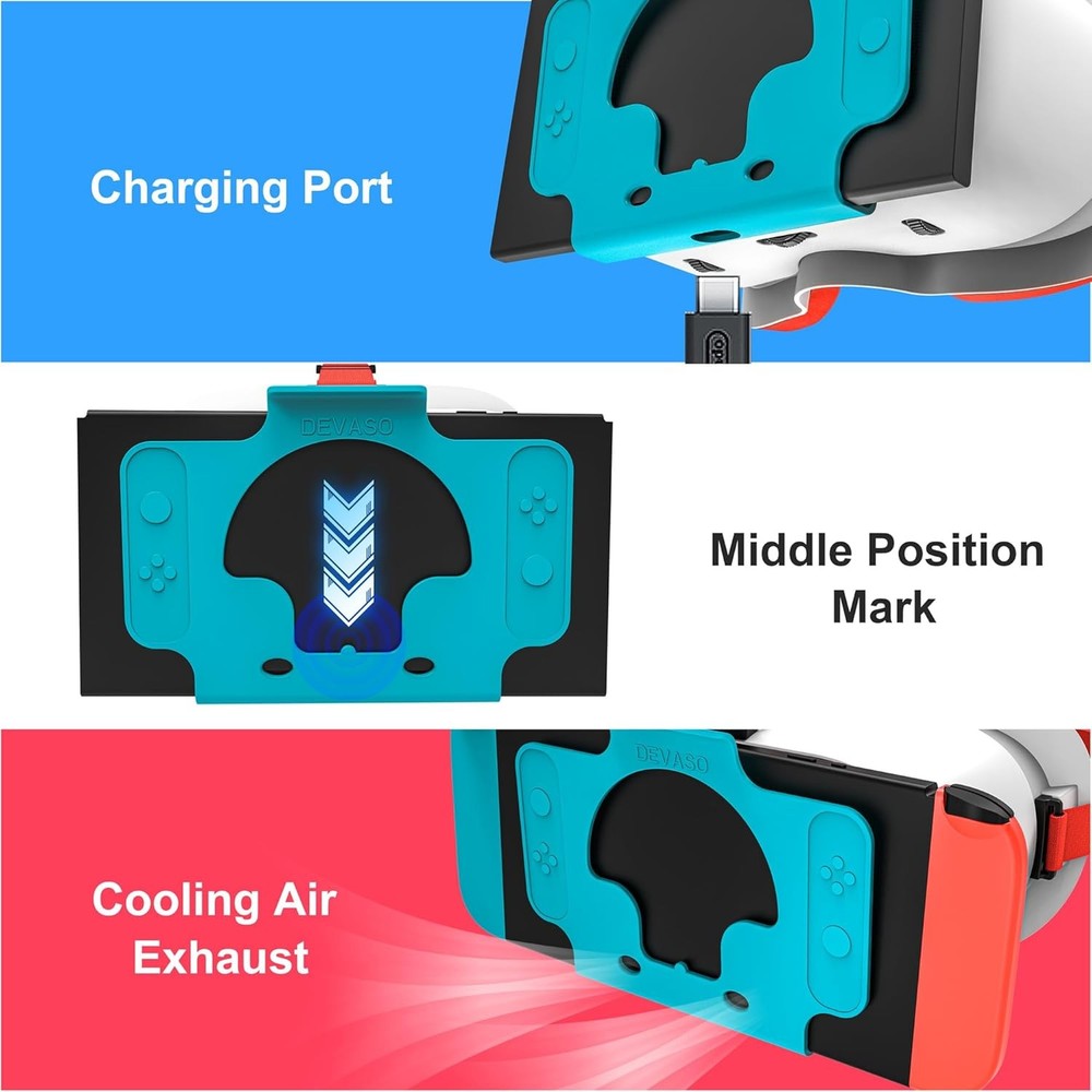 VR Headset Labo Accessories HD Lenses Head Strap for Nintendo Switch/OLED Model