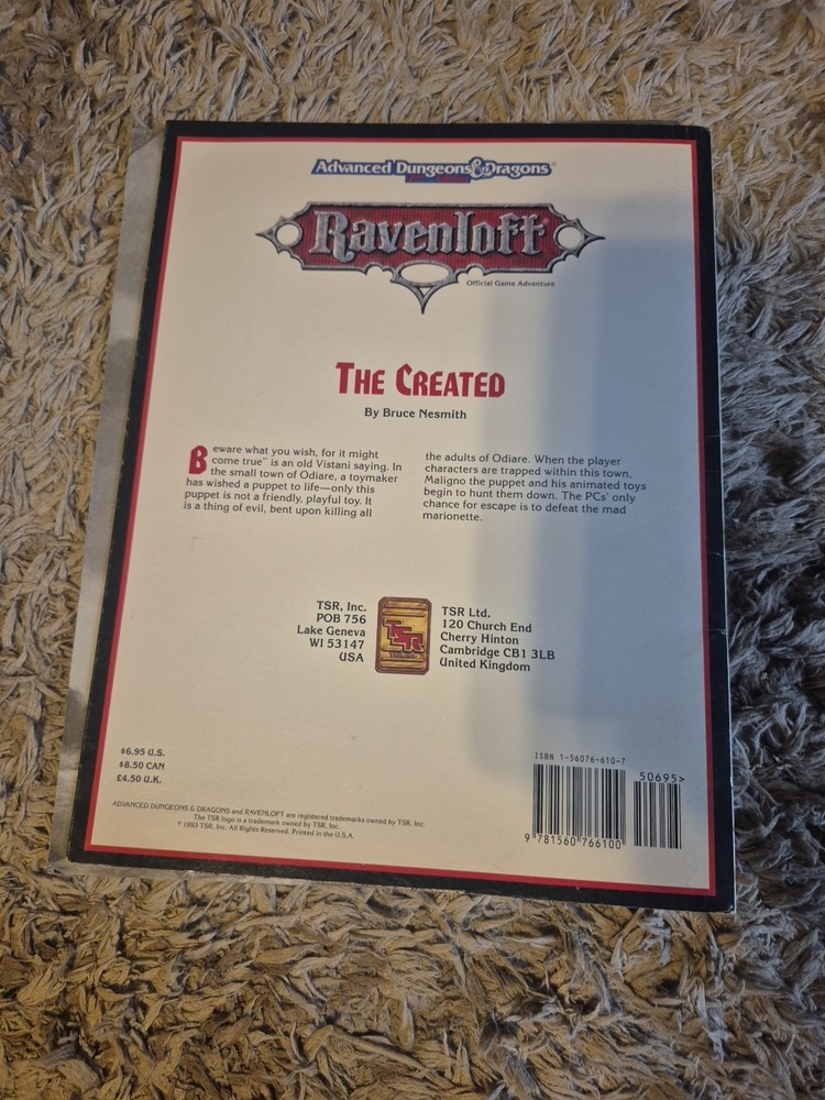 Dnd Ravenloff The Created