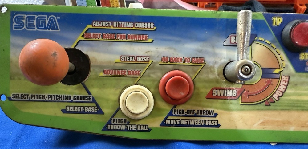 Sega Arcade World Series 99 Control Panel