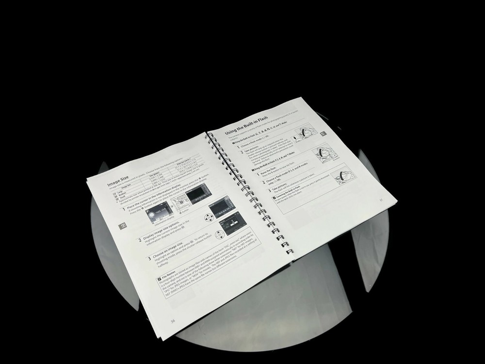 Nikon D5100 5100 Instruction Manual User Guide -92 Pages