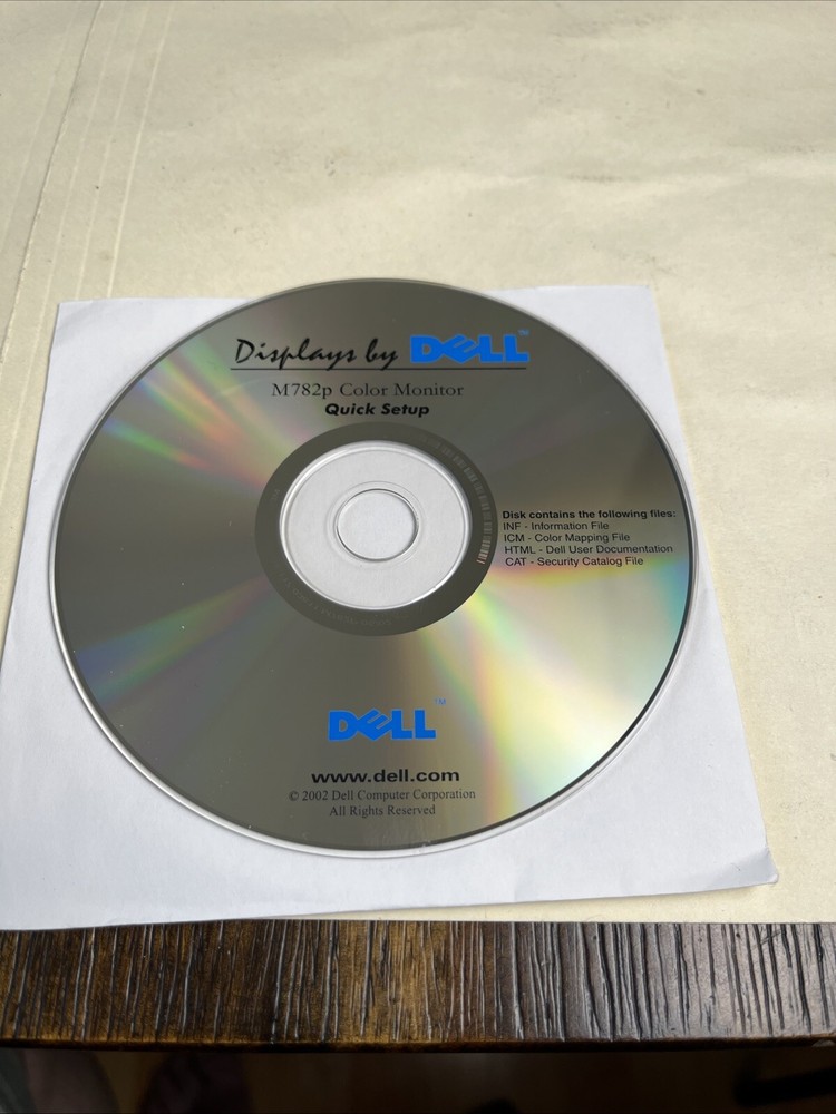 DELL Reinstallation 6 CD Discs Windows XP Pro, Roxio 5.2 Basic, Tools 2001 2002