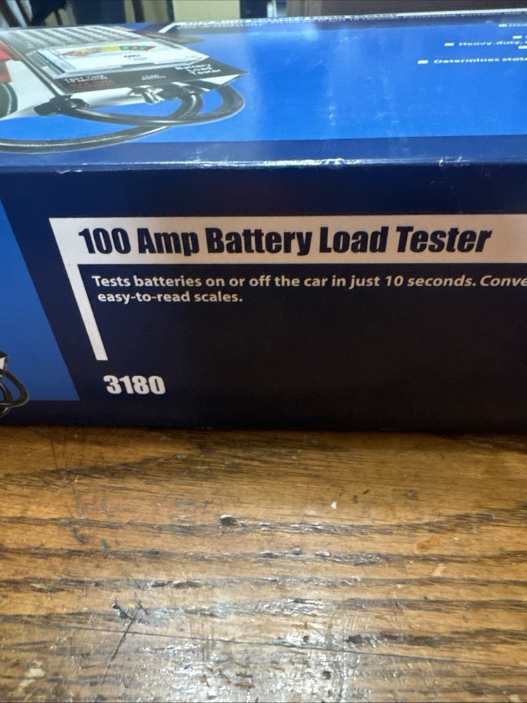 Otc 3180 Battery Load Tester, Analog, 100A