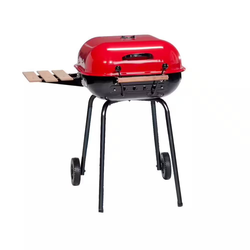 Swinger Charcoal Grill in Red