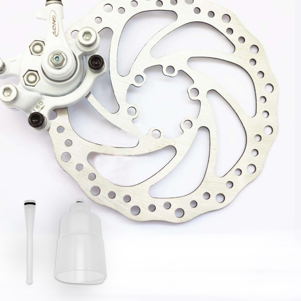 2 Pcs Brake Oil Refill Funnel Plastic Tool Compatible With Road Bikes