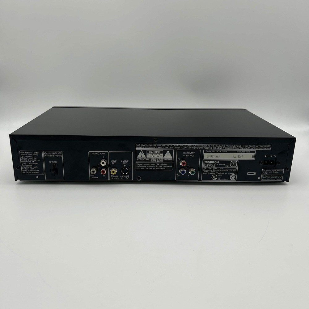 Panasonic RV30 DVD Player - Used
