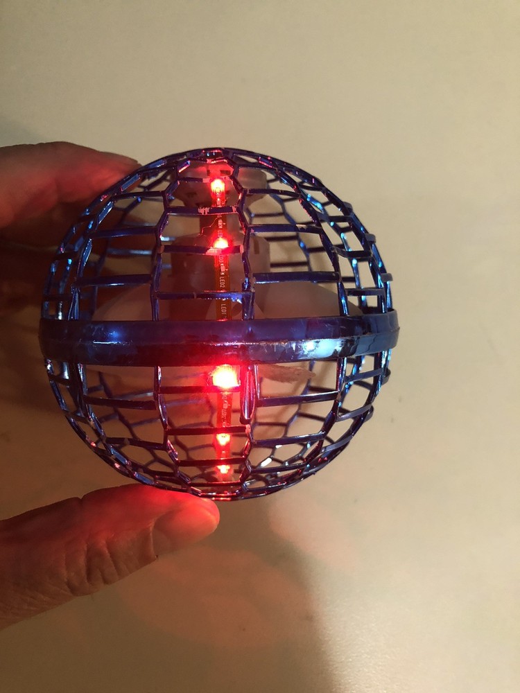 Flying Ball Smart AI Aerial Drone Blue Tested