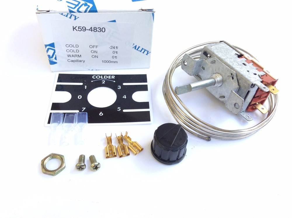K59-4830 REFRIGERATOR CONTROLLER THERMOSTAT DUAL TEMPERATURE.