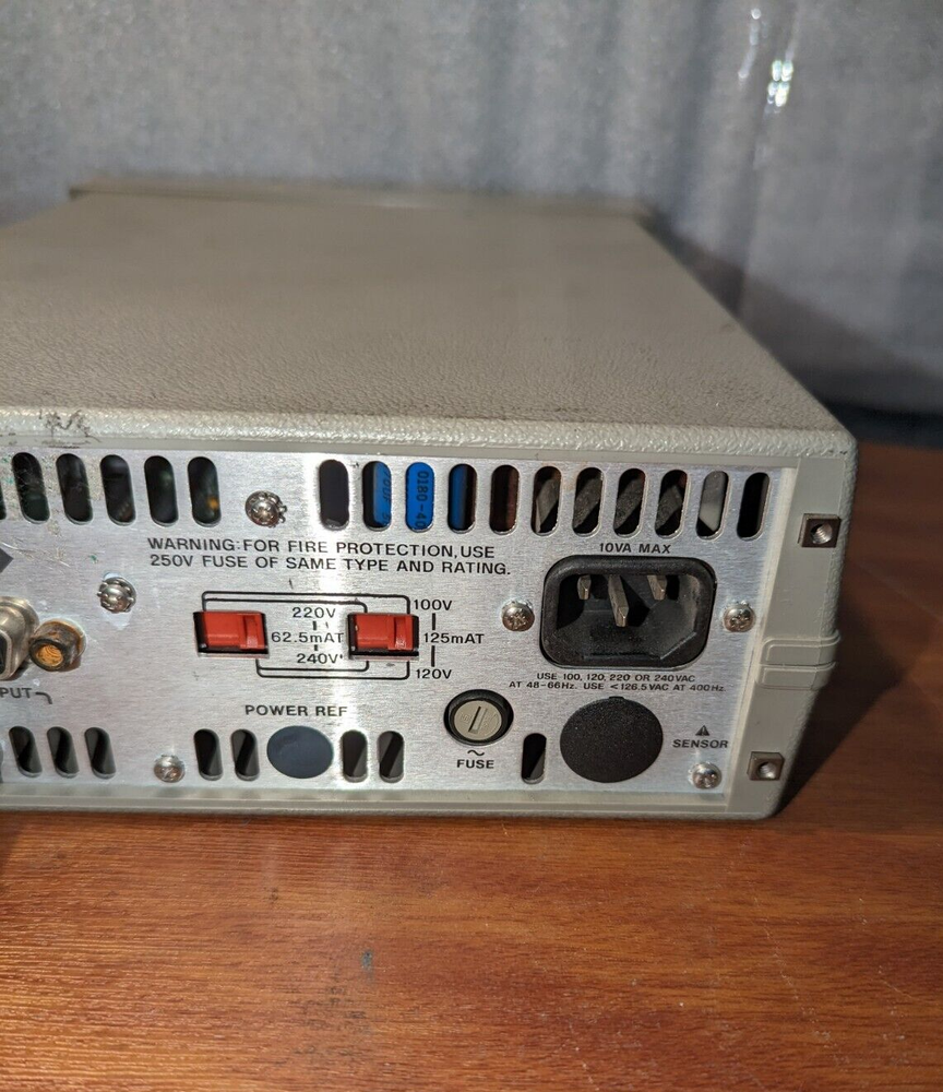 HP Hewlett Packard 437B Power Meter W/O Sensor, Pre-Owned.