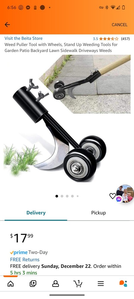 Weed Puller For Broom Handle