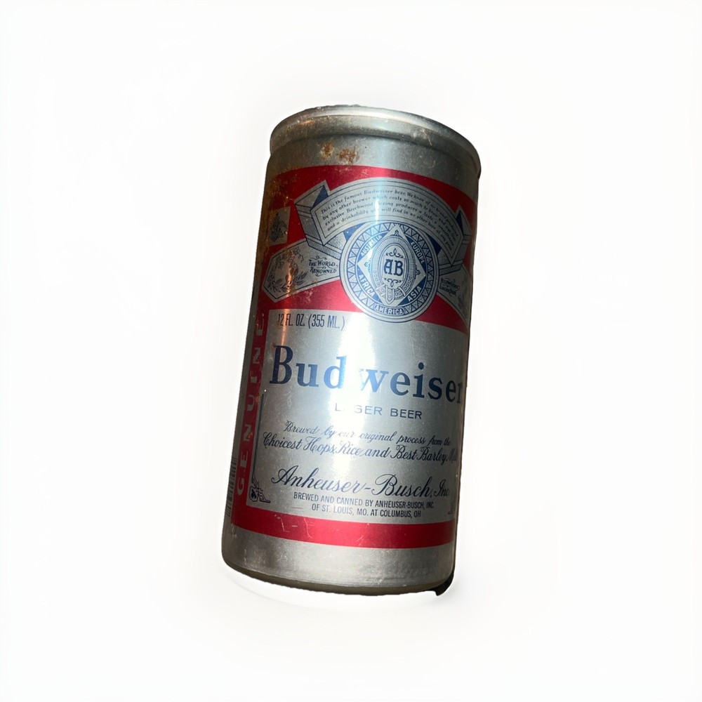 Rare Vintage Budweiser Test Can Air Filled EMPTY