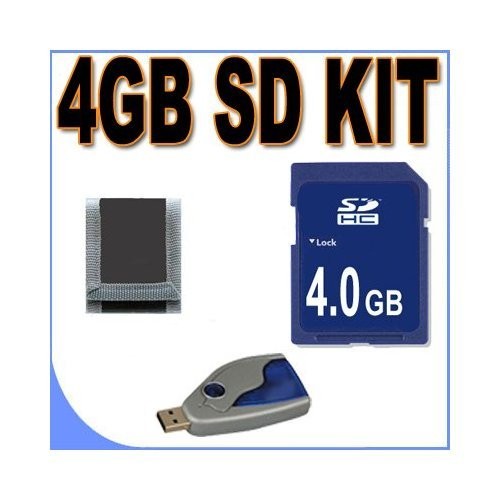 4GB SD / HC Memory Card Secure Digital Bundle 03