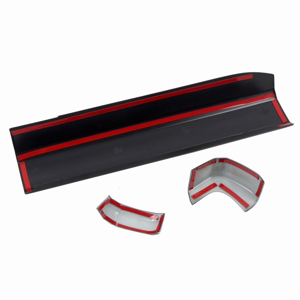 3x Co-Pilot Side Glove box handle Panel Cover Trims for 4Runner 10+ Matte Black