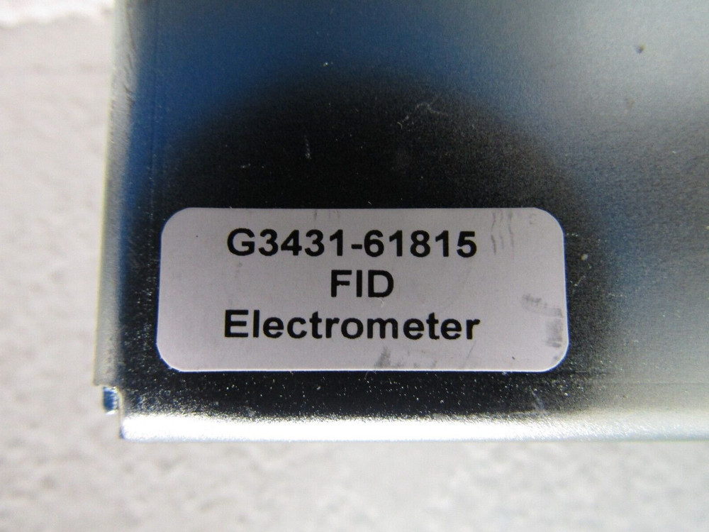 Agilent Technologies G3431-61815 FID Electrometer