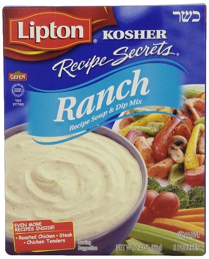 Lipton Kosher Recipe Secrets Soup & Dip Mix Ranch 3 Pack