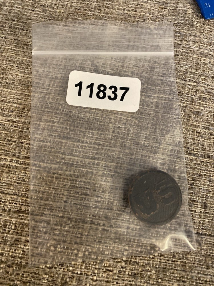 WWI US Army Enlisted Collar Disc Disk INV11837