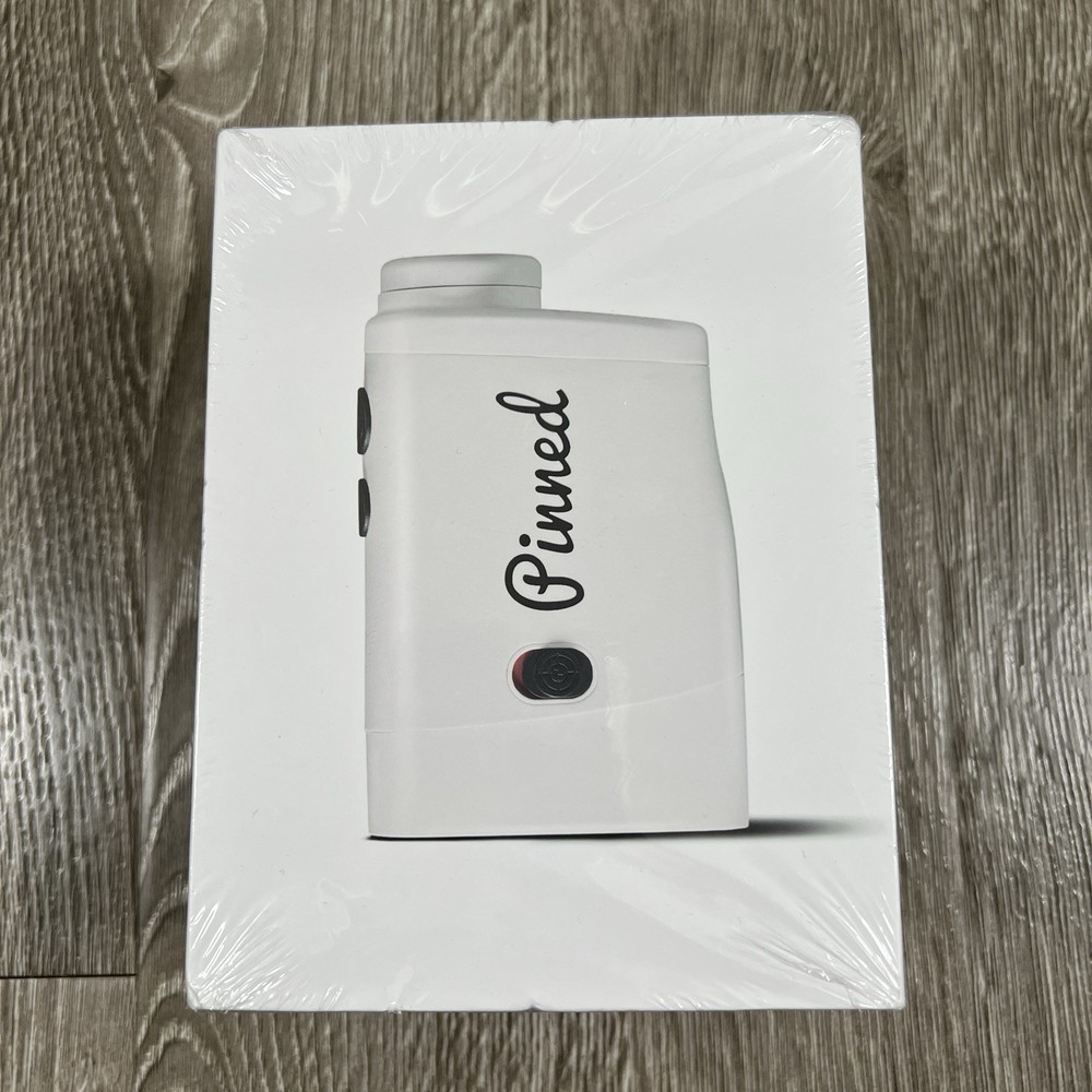 PINNED Golf The Prism Rangefinder WHITE