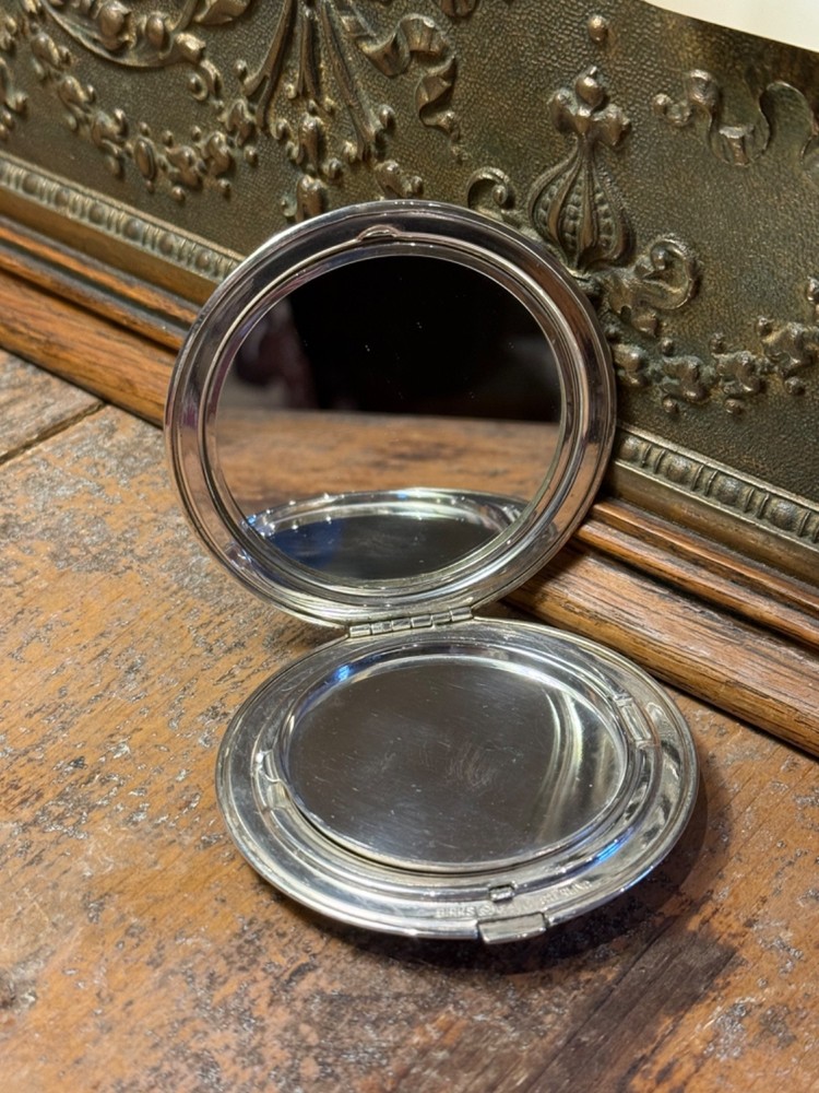Vintage Birks Sterling Silver 3" Compact 100g