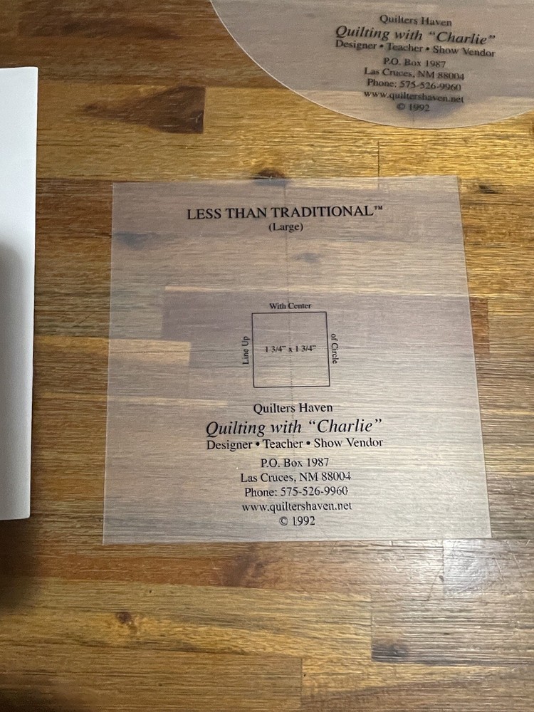 Less than Traditional Quilting Kit Haven Pattern Basic Technique Pattern READ