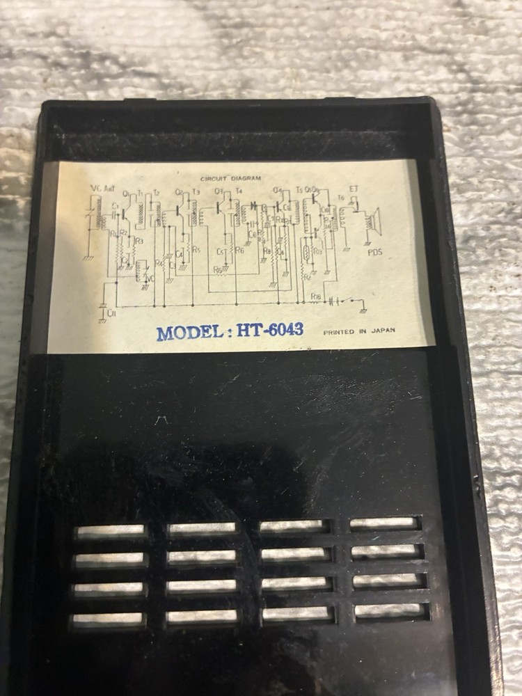 Tempest Transistor Radio