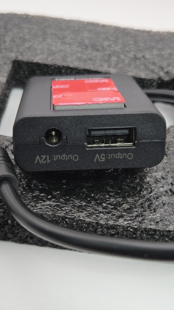 FitDVR D3 Dash Cam Power Adapter Plug and Play 12VDC Input *Missing Manual*