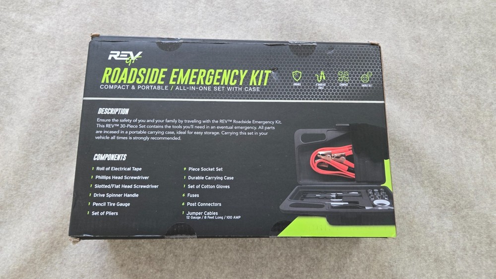 Rev GT Roadside Emergency Kit