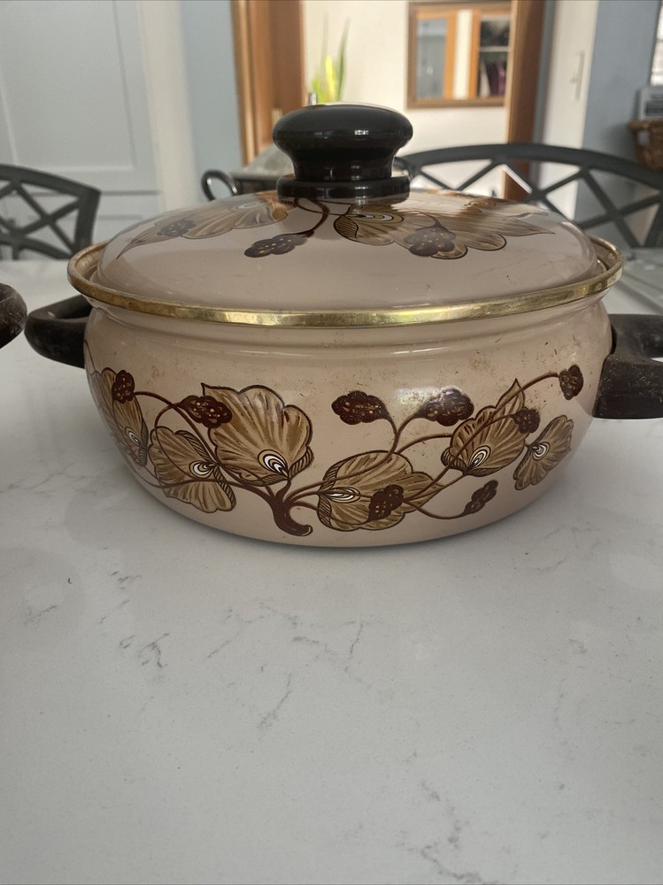 vintage west german bsw mid century cookware